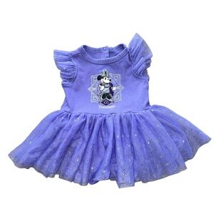 Disney 100 Purple Baby Tutu Dress